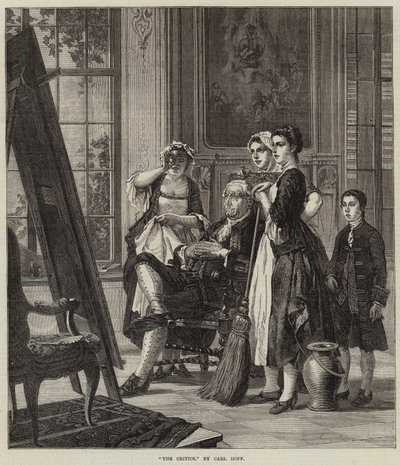 The Critics by Carl Heinrich Hoff