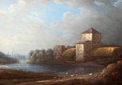 Nyköping Castle by Carl Johan Fahlcrantz
