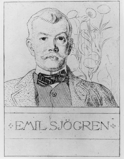 Emil Sjögren by Carl Larsson