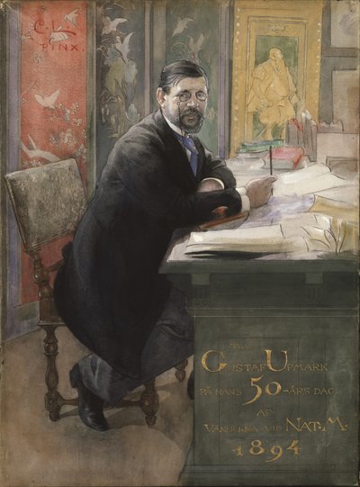 Gustaf Upmark, 1894 by Carl Larsson