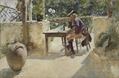 The Vine by Carl Larsson