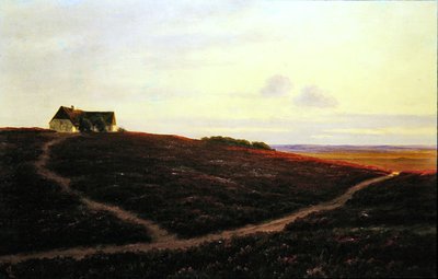 A Cottage in Jutland by Carl Locher