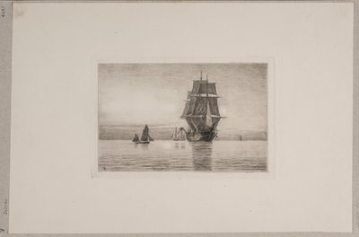 Quiet Evening in the North Sea by Carl Locher