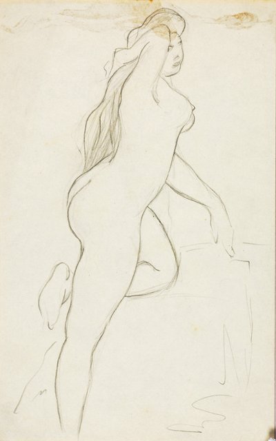 Female Nude by Carl Newman