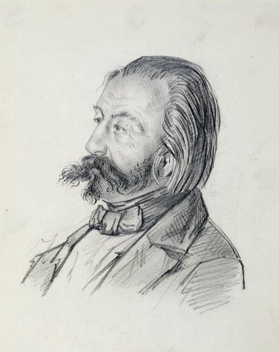 Portrait of the Dembriste (or Decabriste) by Carl Peter Mazer