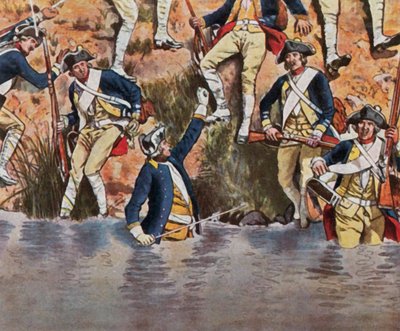 Prince Henry in the Battle of Prague, 6 May 1757 by Carl Rochling