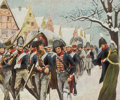 The Prussian Royal Couple in Memel by Carl Rochling