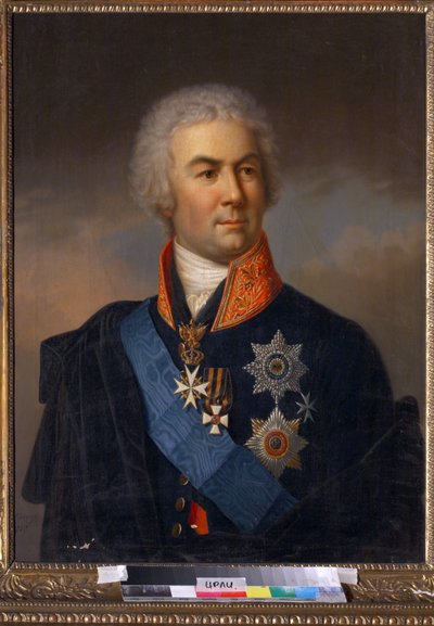 Portrait of Count Pyotr Zavadovsky (1739-1812) by Carl Schulz