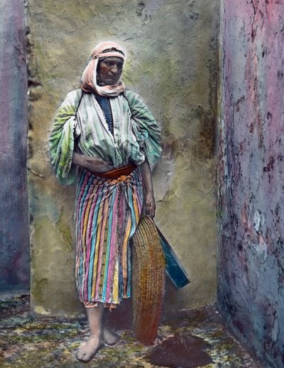 Moroccan woman, image date: circa 1910, Carl Simon Archive by Carl Simon