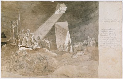 Freedom Fighters in the So-called Treasury of Agamemnon at Mycenae by Carl Wilhelm Freiherr von Heideck