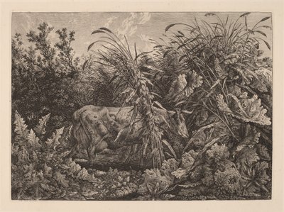The Cow in the Swamp by Carl Wilhelm Kolbe, the elder