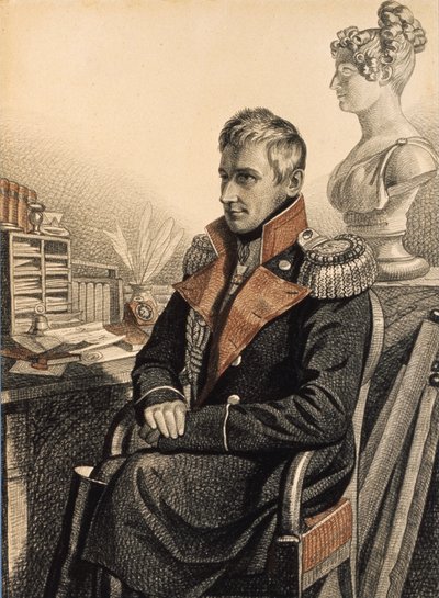 Portrait of Count Mikhail Vorontsov 1782-1856, 1820s by Carl von Hampeln