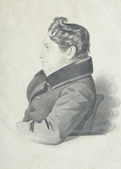 Portrait of Nikolay Adrianovich Divov, 1830s by Carl von Hampeln