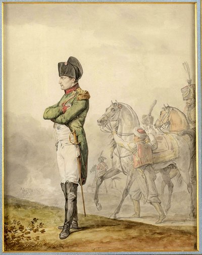 Napoleon at Austerlitz (1805) by Carle Vernet