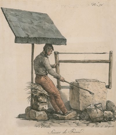 Stone Cutter by Carle Vernet