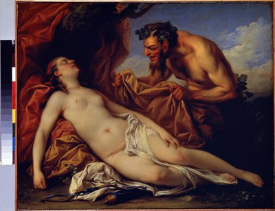 Jupiter and Antiope by Carle van Loo