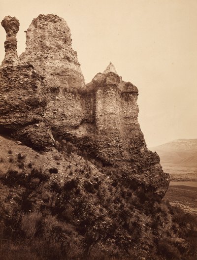 Witches Rock, near Echo City, Utah by Carleton E. Watkins