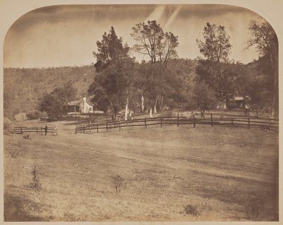 Residence of J.C. Fremont - Bear Valley by Carleton Watkins