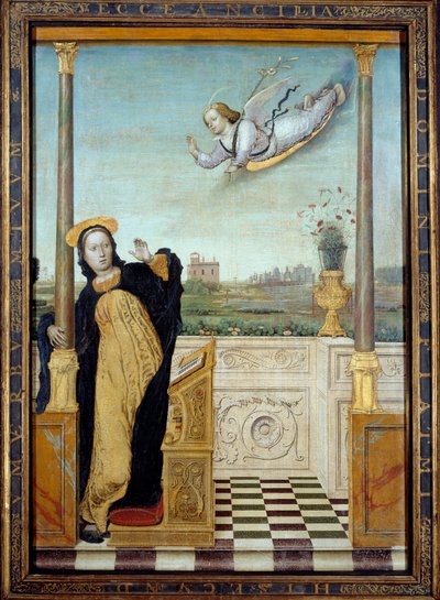 Annunciation by Carlo Braccesco