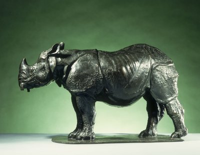 3 Year Old Rhinoceros, c.1910 by Carlo Bugatti