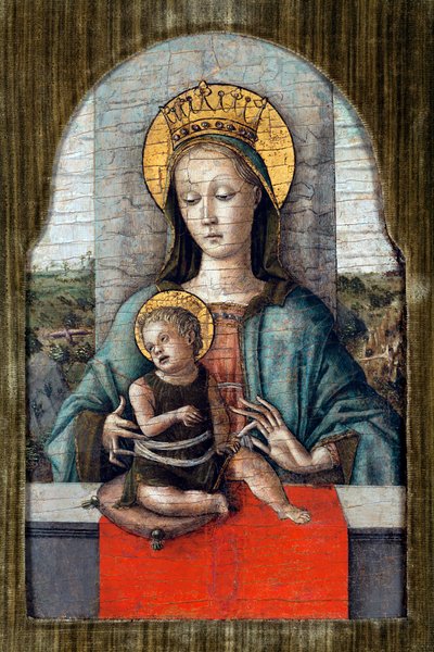 The Virgin and Child by Carlo Crivelli