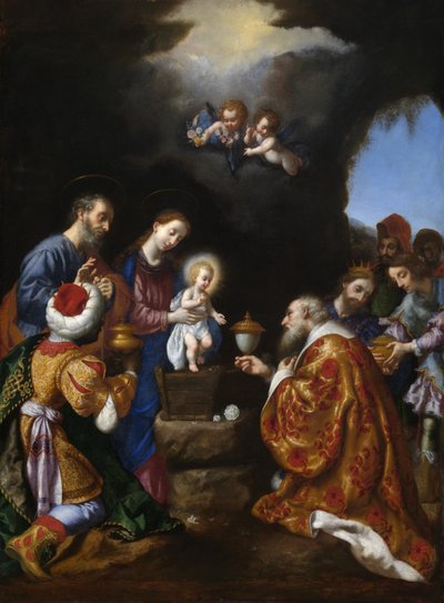 The Adoration of the Magi by Carlo Dolci