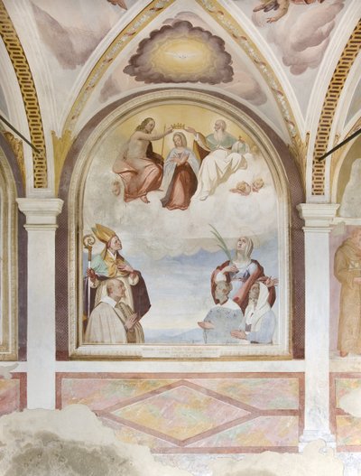 Coronation of the Virgin by Carlo Innocenzo Carloni
