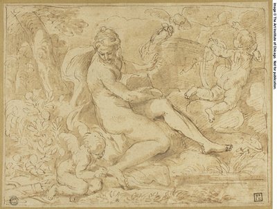 Study for the Origin of the Rose by Carlo Maratti