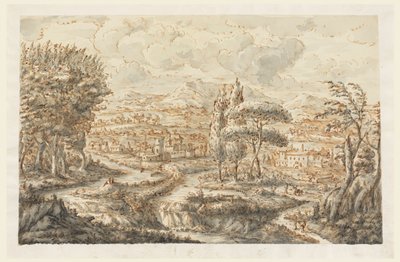 A Valley, 1750–70 by Carlo Marchionni