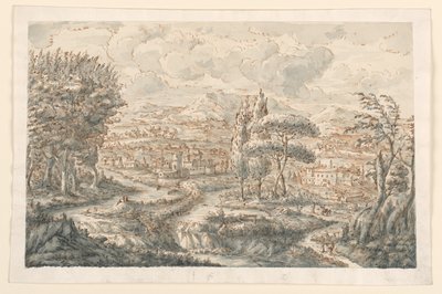 A Valley, 1750–70 by Carlo Marchionni