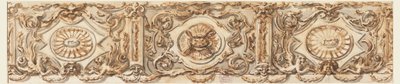 Design for a Frieze, ca. 1770 by Carlo Marchionni