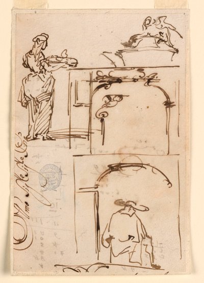 Sketches, 1725–50 by Carlo Marchionni