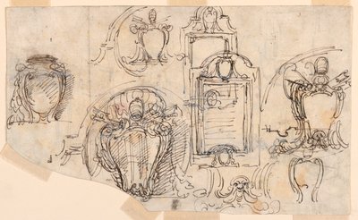 Sketches, 1740–58 by Carlo Marchionni