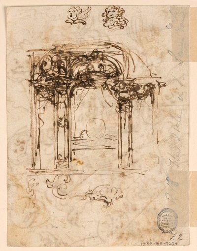 Studies of Heads, 1760–80 by Carlo Marchionni
