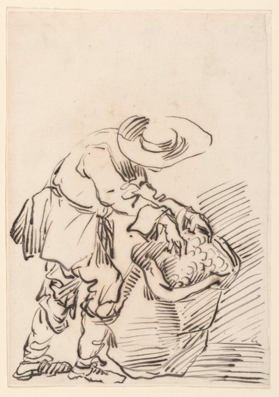 Working Peasant, 1728-78 by Carlo Marchionni