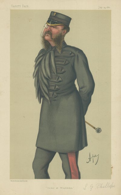 Colonel Lewis Guy Phillips, Grenadier Guards by Carlo Pellegrini