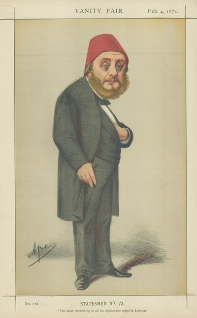 His Excellency Musurus Bey by Carlo Pellegrini
