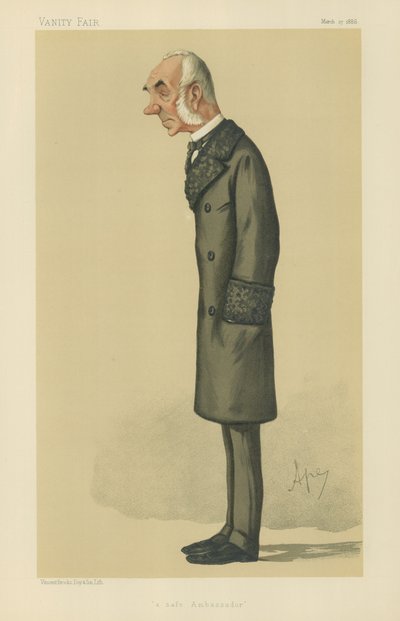 His excellency the Right Honourable Sir Edward Thornton by Carlo Pellegrini