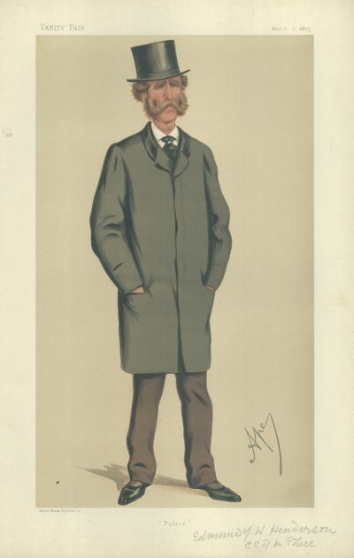 Lieutenant-Colonel Edmund Yeamans Wallcott Henderson by Carlo Pellegrini