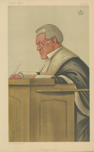 Lord Coleridge by Carlo Pellegrini