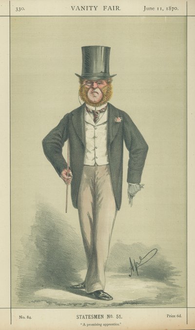 Mr E N Knatchbull-Hugessen by Carlo Pellegrini