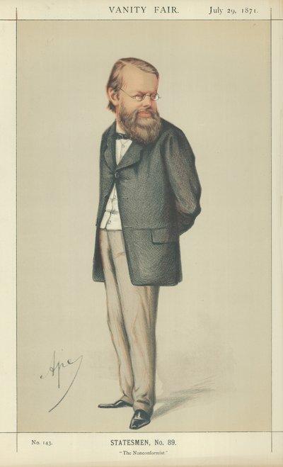 Mr Edward Miall by Carlo Pellegrini