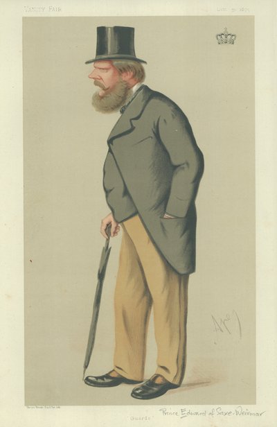 Prince Edward of Saxe-Weimar by Carlo Pellegrini