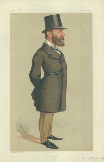 Rear-Admiral Lord John Hay by Carlo Pellegrini