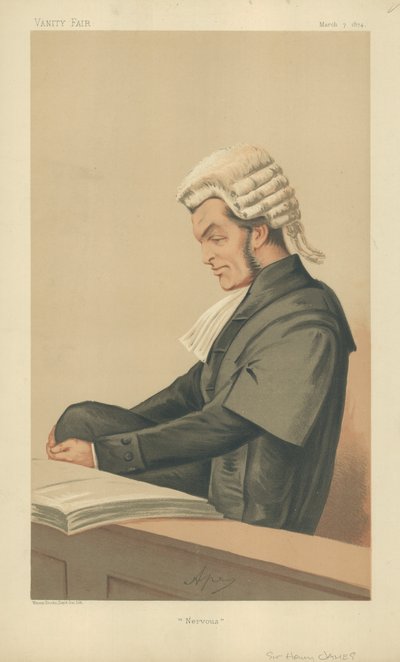 Sir Henry James by Carlo Pellegrini