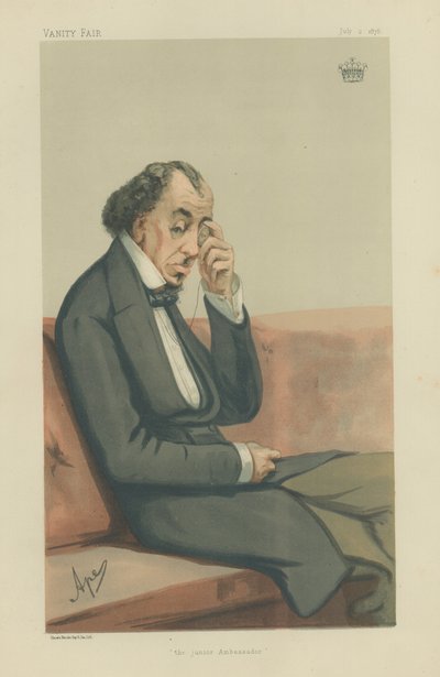 The Earl of Beaconsfield by Carlo Pellegrini