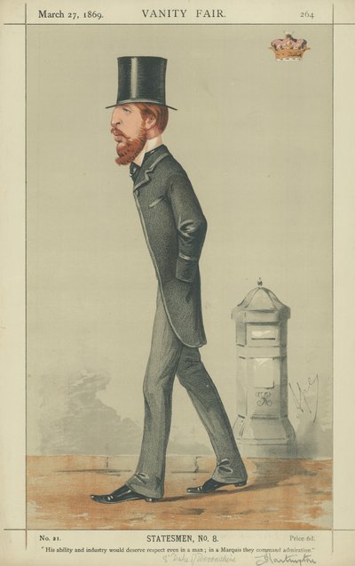 The Marquis of Hartington by Carlo Pellegrini