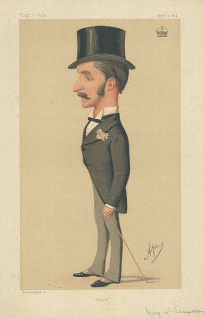The Marquis of Lansdowne by Carlo Pellegrini