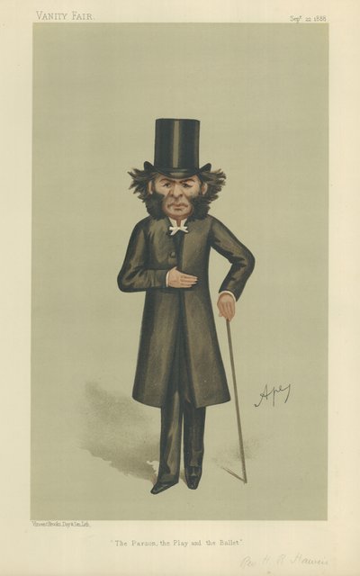 The Reverend Hugh Reginald Howeis by Carlo Pellegrini