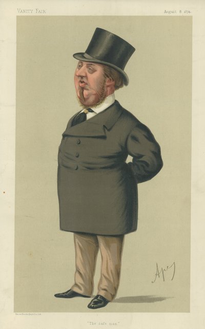 The Right Honourable George Sclater-Booth by Carlo Pellegrini